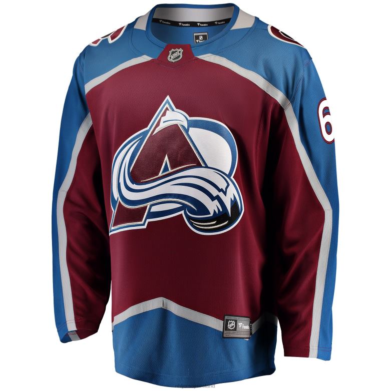 NHL Men Colorado Avalanche Erik Johnson Fanatics Branded Burgundy Breakaway Player Jersey D002V554 Clothing