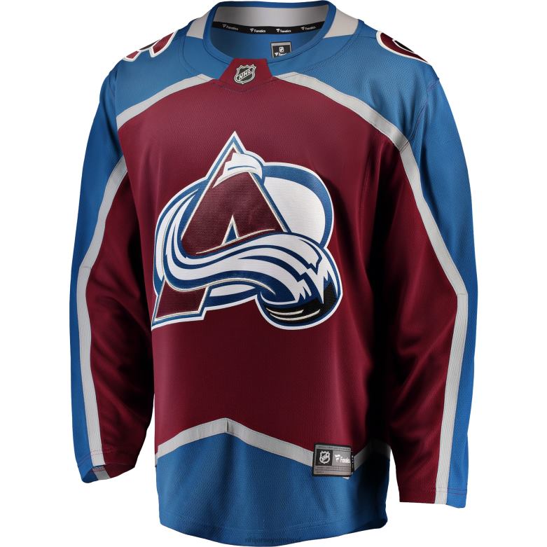 NHL Men Colorado Avalanche Fanatics Branded Maroon Breakaway Home Jersey D002V179 Clothing