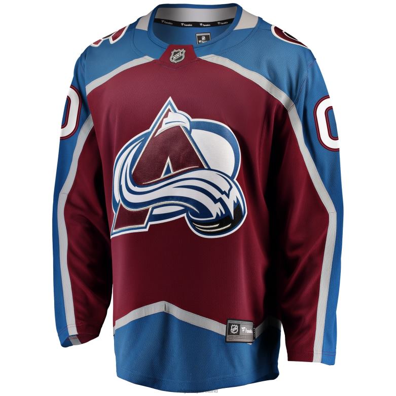 NHL Men Colorado Avalanche Fanatics Branded Maroon Home Breakaway Custom Jersey D002V106 Clothing