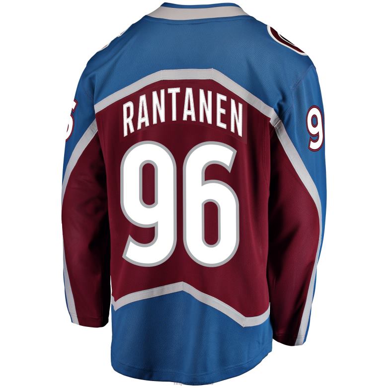 NHL Men Colorado Avalanche Mikko Rantanen Fanatics Branded Burgundy Home 2022 Stanley Cup Final Breakaway Player Jersey D002V450 Clothing