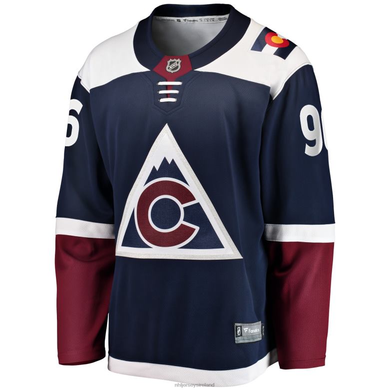 NHL Men Colorado Avalanche Mikko Rantanen Fanatics Branded Navy Premier Breakaway Player Jersey D002V19 Clothing
