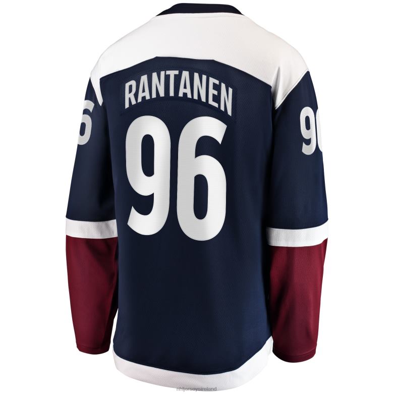 NHL Men Colorado Avalanche Mikko Rantanen Fanatics Branded Navy Premier Breakaway Player Jersey D002V19 Clothing