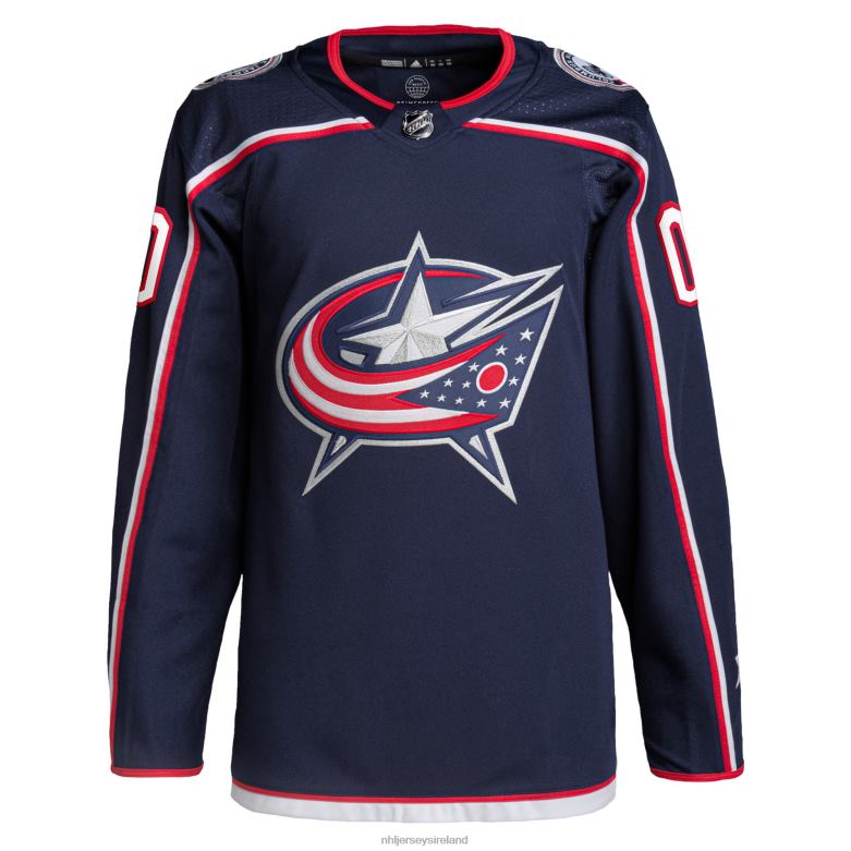 NHL Men Columbus Blue Jackets Adidas Navy Home Primegreen Authentic Pro Custom Jersey D002V2026 Clothing