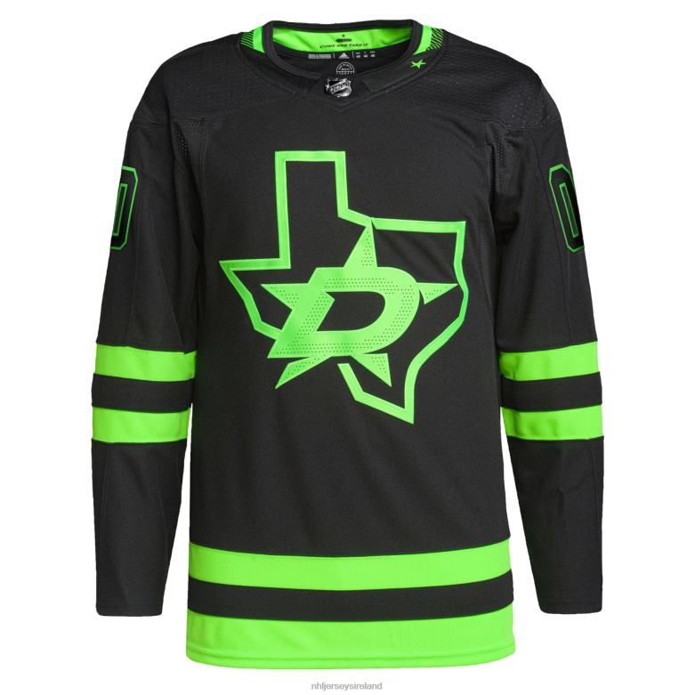 NHL Men Dallas Stars Adidas Black Alternate Primegreen Authentic Pro Custom Jersey D002V398 Clothing