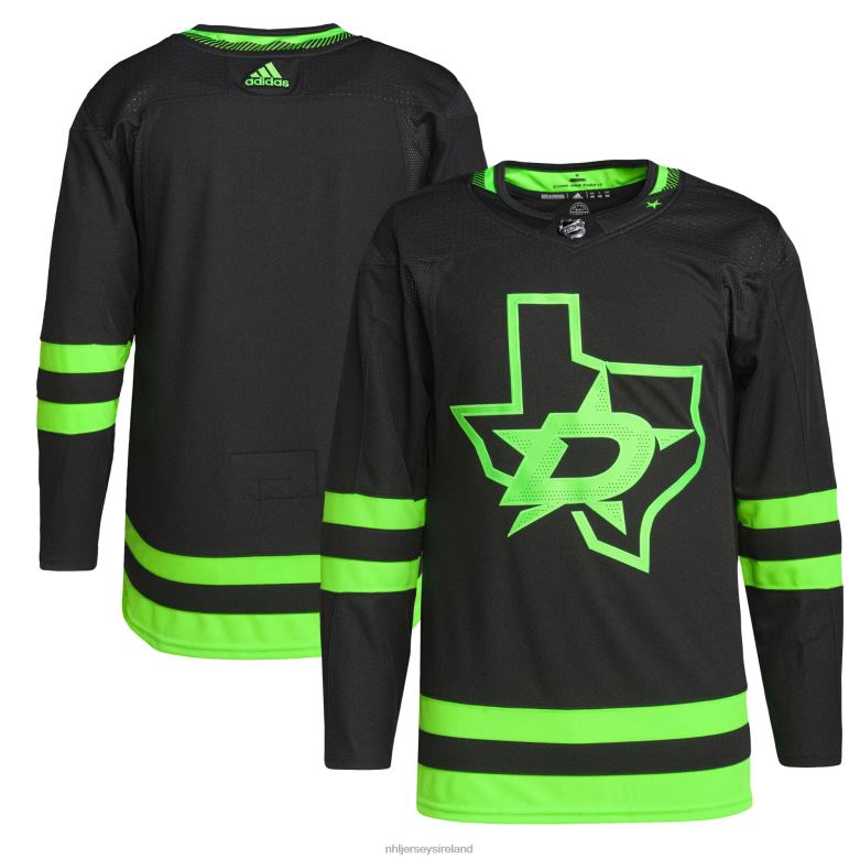 NHL Men Dallas Stars Adidas Black Alternate Primegreen Authentic Pro Jersey D002V154 Clothing