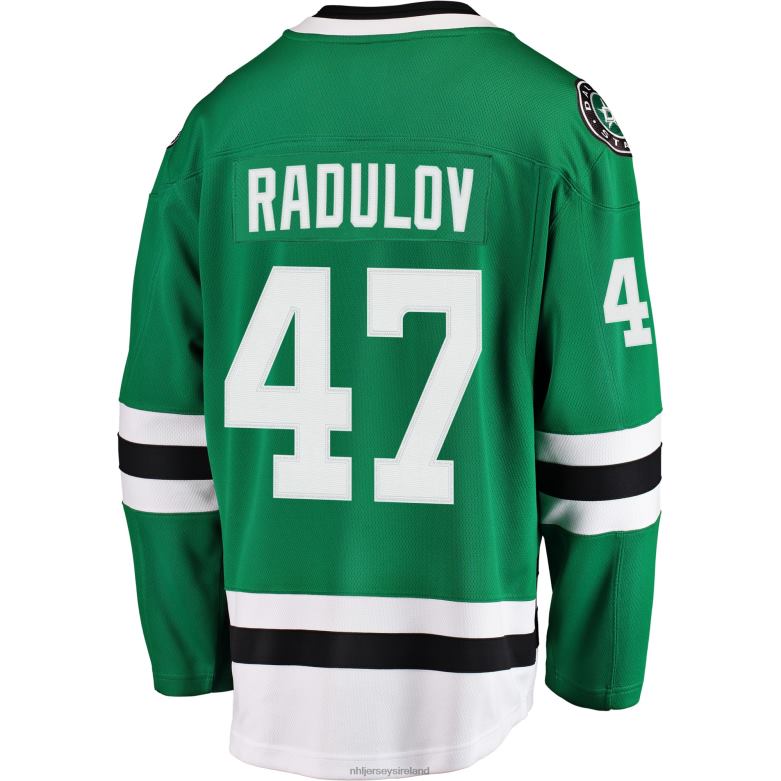 NHL Men Dallas Stars Alexander Radulov Fanatics Branded Kelly Green Breakaway Jersey D002V1992 Clothing