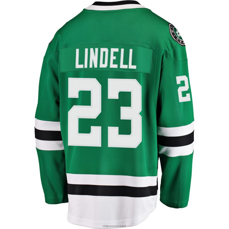 NHL Men Dallas Stars Esa Lindell Fanatics Branded Kelly Green Breakaway Jersey D002V1747 Clothing