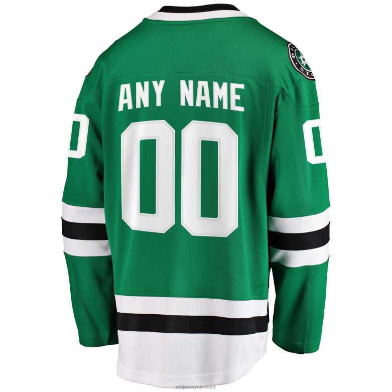 NHL Men Dallas Stars Fanatics Branded Green Home Breakaway Custom Jersey D002V477 Clothing