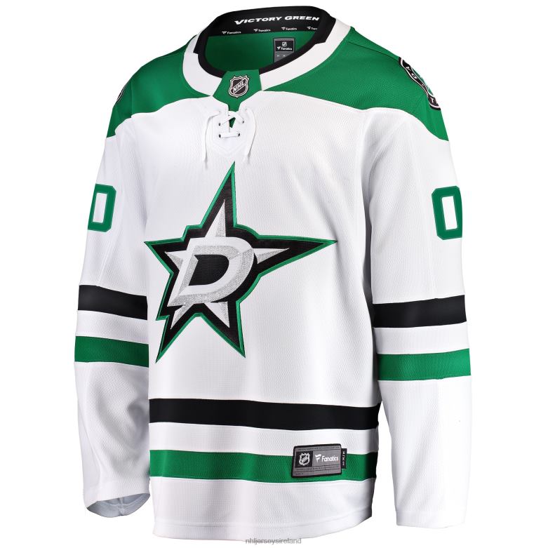 NHL Men Dallas Stars Fanatics Branded White Away Breakaway Custom Jersey D002V137 Clothing