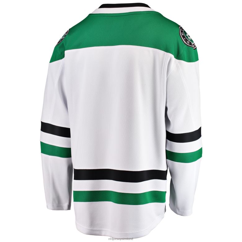 NHL Men Dallas Stars Fanatics Branded White Breakaway Away Jersey D002V892 Clothing