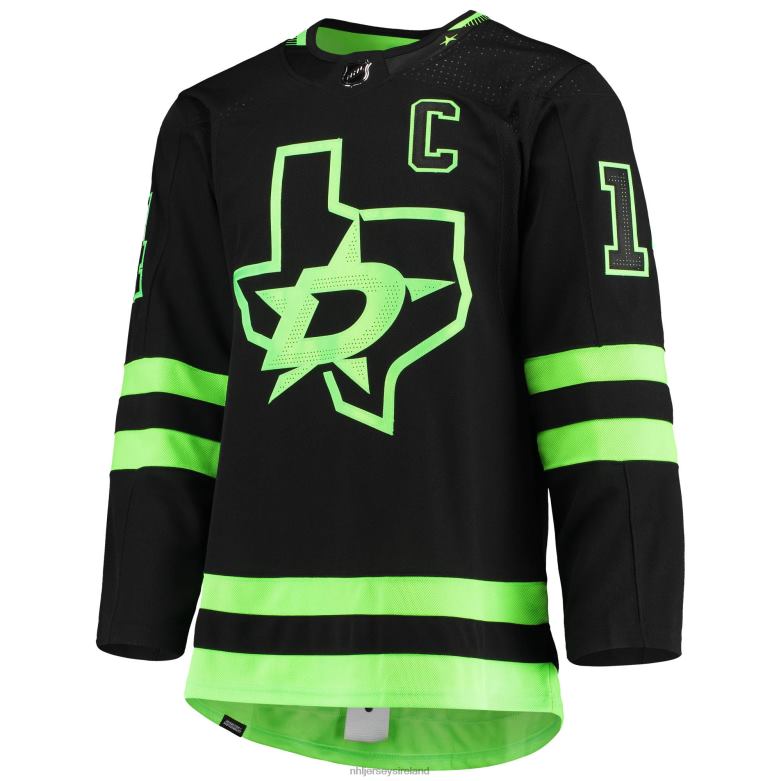 NHL Men Dallas Stars Jamie Benn Adidas Black Alternate Captain Patch Primegreen Authentic Pro Player Jersey D002V1215 Clothing