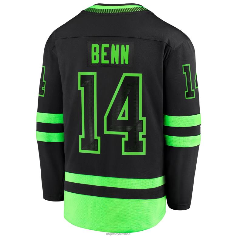 NHL Men Dallas Stars Jamie Benn Fanatics Branded Black 2020/21 Alternate Premier Breakaway Player Jersey D002V20 Clothing