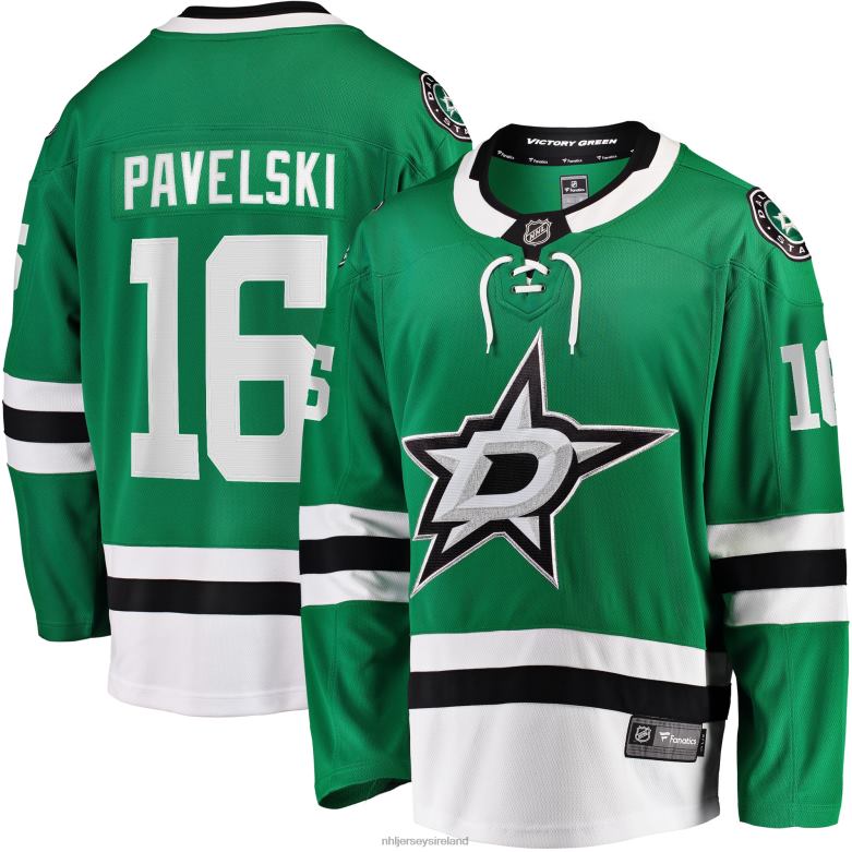 NHL Men Dallas Stars Joe Pavelski Fanatics Branded Kelly Green Breakaway Home Player Jersey D002V1574 Clothing