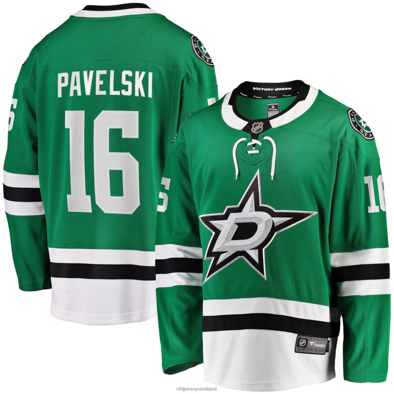 NHL Men Dallas Stars Joe Pavelski Fanatics Branded Kelly Green Home Premier Breakaway Player Jersey D002V115 Clothing