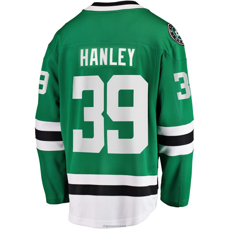 NHL Men Dallas Stars Joel Hanley Fanatics Branded Kelly Green Breakaway Player Jersey D002V2250 Clothing