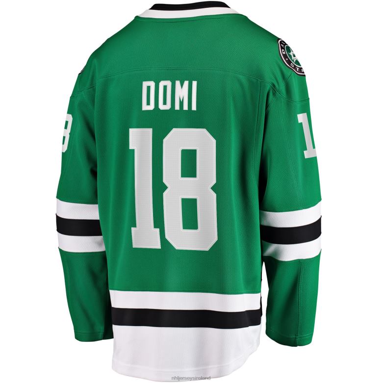 NHL Men Dallas Stars Max Domi Fanatics Branded Green Home Breakaway Jersey D002V867 Clothing