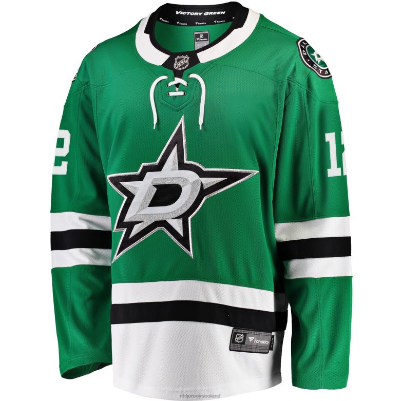 NHL Men Dallas Stars Radek Faksa Fanatics Branded Kelly Green Breakaway Jersey D002V1395 Clothing