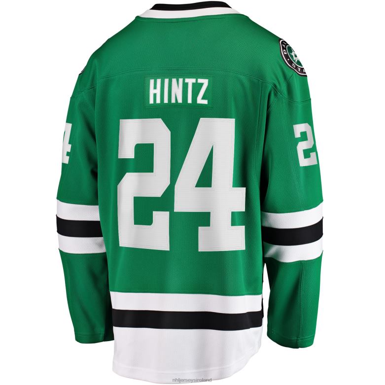 NHL Men Dallas Stars Roope Hintz Fanatics Branded Kelly Green Home Breakaway Player Jersey D002V1655 Clothing