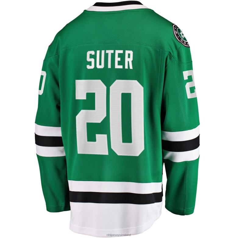 NHL Men Dallas Stars Ryan Suter Fanatics Branded Kelly Green Breakaway Player Jersey D002V1886 Clothing