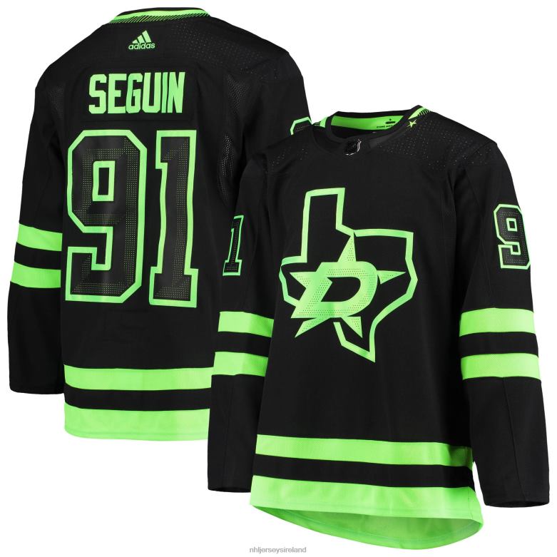 NHL Men Dallas Stars Tyler Seguin Adidas Black Alternate Primegreen Authentic Pro Player Jersey D002V1118 Clothing