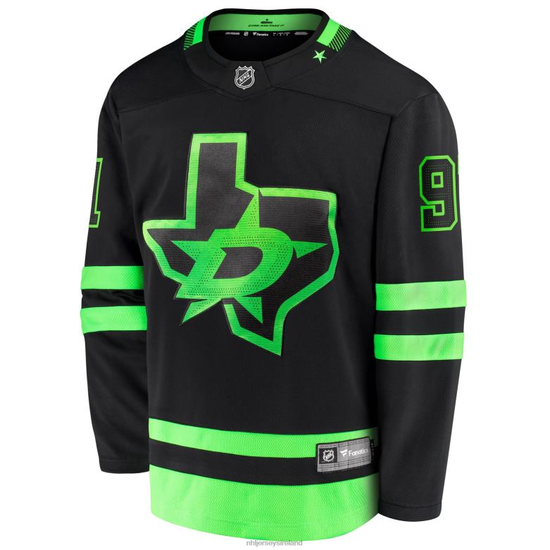 NHL Men Dallas Stars Tyler Seguin Fanatics Branded Black 2020/21 Alternate Premier Breakaway Player Jersey D002V58 Clothing