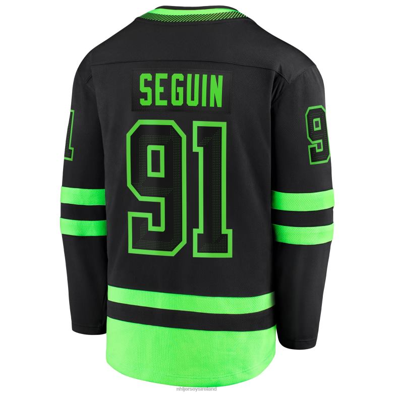 NHL Men Dallas Stars Tyler Seguin Fanatics Branded Black 2020/21 Alternate Premier Breakaway Player Jersey D002V58 Clothing