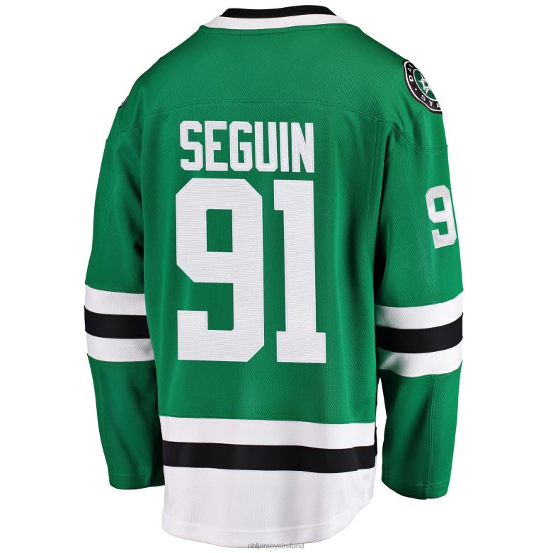 NHL Men Dallas Stars Tyler Seguin Fanatics Branded Green Breakaway Player Jersey D002V196 Clothing