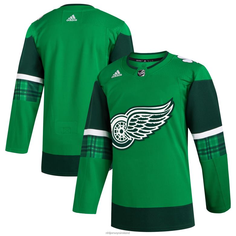 NHL Men Detroit Red Wings Adidas Kelly Green 2023 St PatrickS Day Primegreen Authentic Jersey D002V673 Clothing