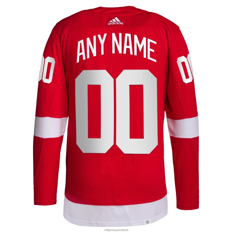 NHL Men Detroit Red Wings Adidas Red Home Primegreen Authentic Pro Custom Jersey D002V1985 Clothing