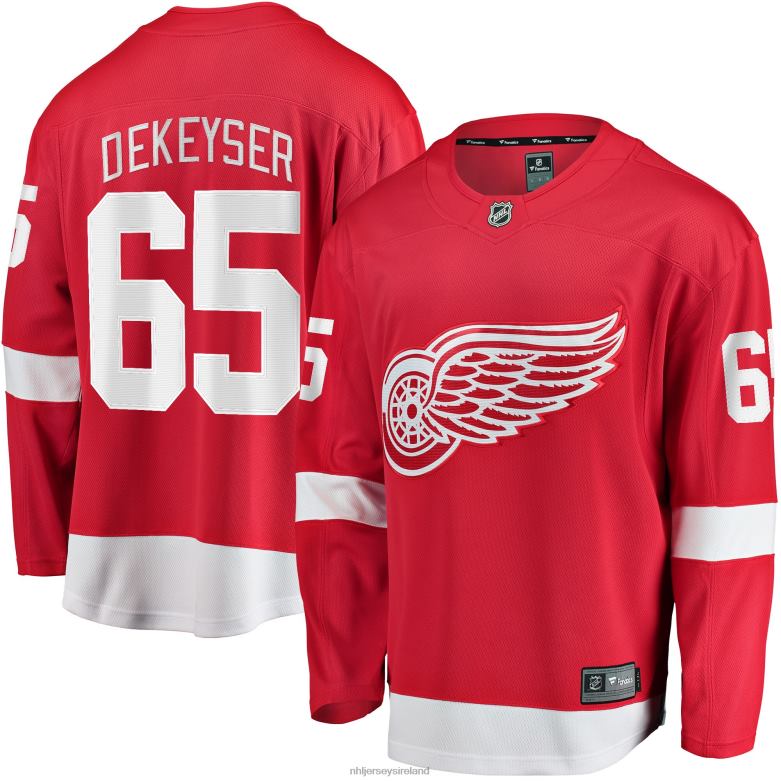 NHL Men Detroit Red Wings Danny Dekeyser Fanatics Branded Red Home Breakaway Player Jersey D002V1842 Clothing