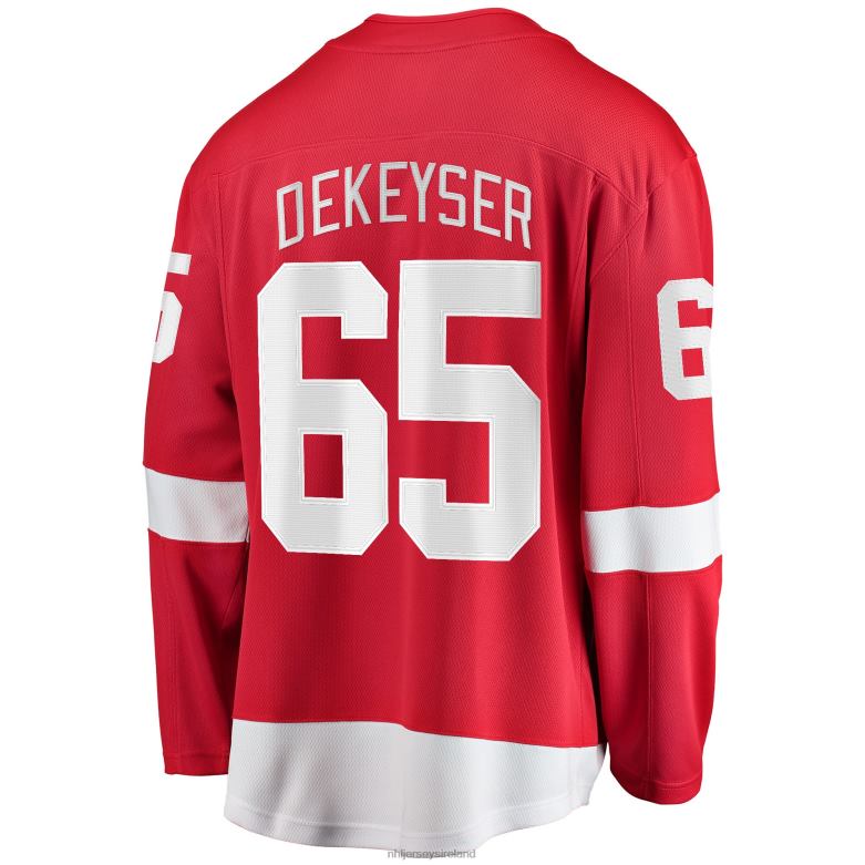 NHL Men Detroit Red Wings Danny Dekeyser Fanatics Branded Red Home Breakaway Player Jersey D002V1842 Clothing