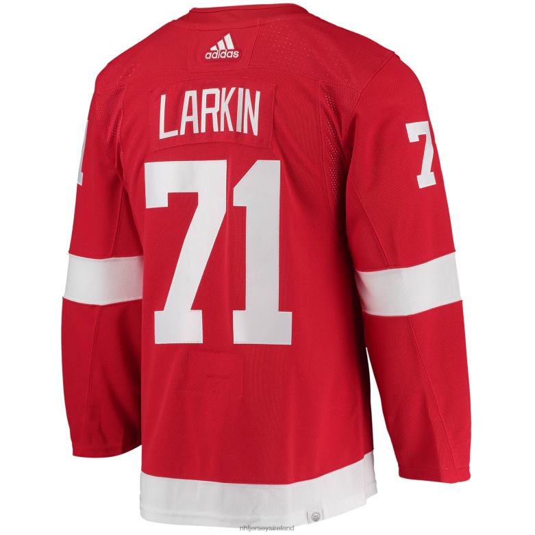 NHL Men Detroit Red Wings Dylan Larkin Adidas Red Home Captain Patch Primegreen Authentic Pro Player Jersey D002V303 Clothing
