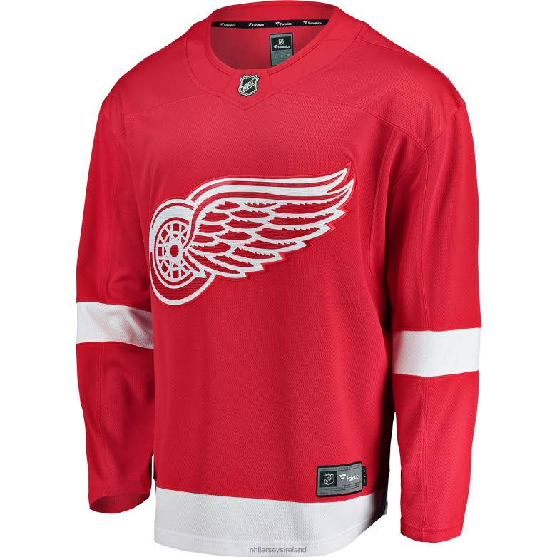 NHL Men Detroit Red Wings Fanatics Branded Red Breakaway Home Jersey D002V422 Clothing