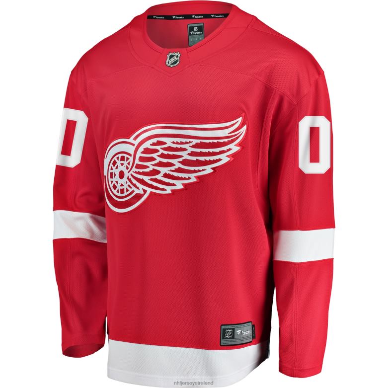 NHL Men Detroit Red Wings Fanatics Branded Red Home Breakaway Custom Jersey D002V166 Clothing