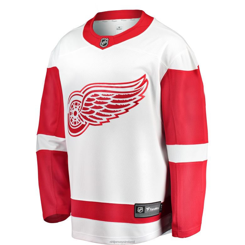NHL Men Detroit Red Wings Fanatics Branded White Away Breakaway Custom Jersey D002V1382 Clothing