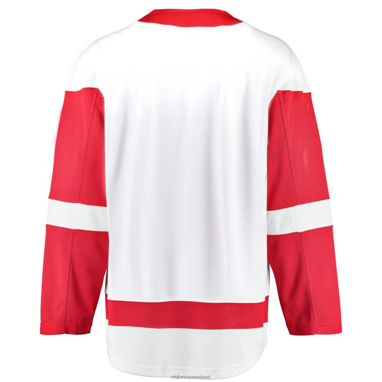 NHL Men Detroit Red Wings Fanatics Branded White Breakaway Away Jersey D002V1172 Clothing