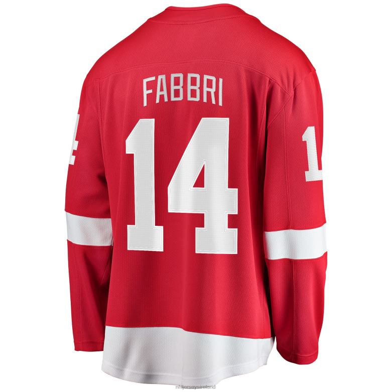 NHL Men Detroit Red Wings Robby Fabbri Fanatics Branded Red Home Breakaway Player Jersey D002V1848 Clothing