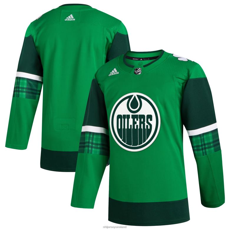 NHL Men Edmonton Oilers Adidas Kelly Green 2023 St PatrickS Day Primegreen Authentic Jersey D002V891 Clothing