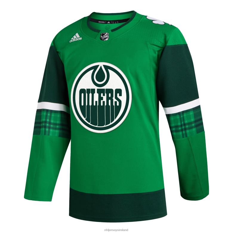 NHL Men Edmonton Oilers Adidas Kelly Green 2023 St Patrick\S Day Primegreen Authentic Jersey D002V891 Clothing