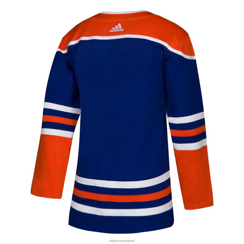 NHL Men Edmonton Oilers Adidas Royal Alternate Authentic Jersey D002V2395 Clothing