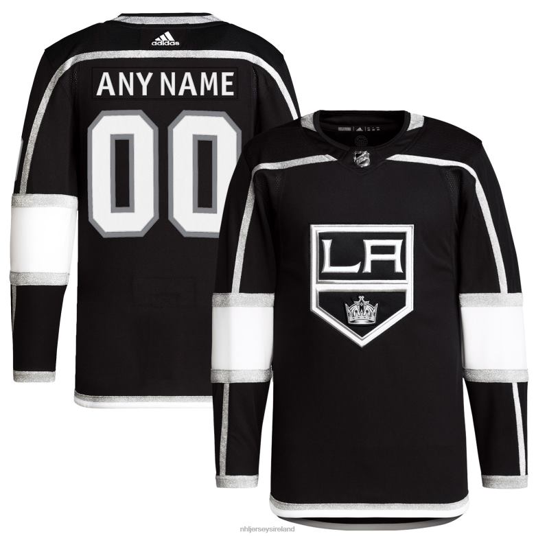 NHL Men Los Angeles Kings Adidas Black Home Primegreen Authentic Pro Custom Jersey D002V2263 Clothing
