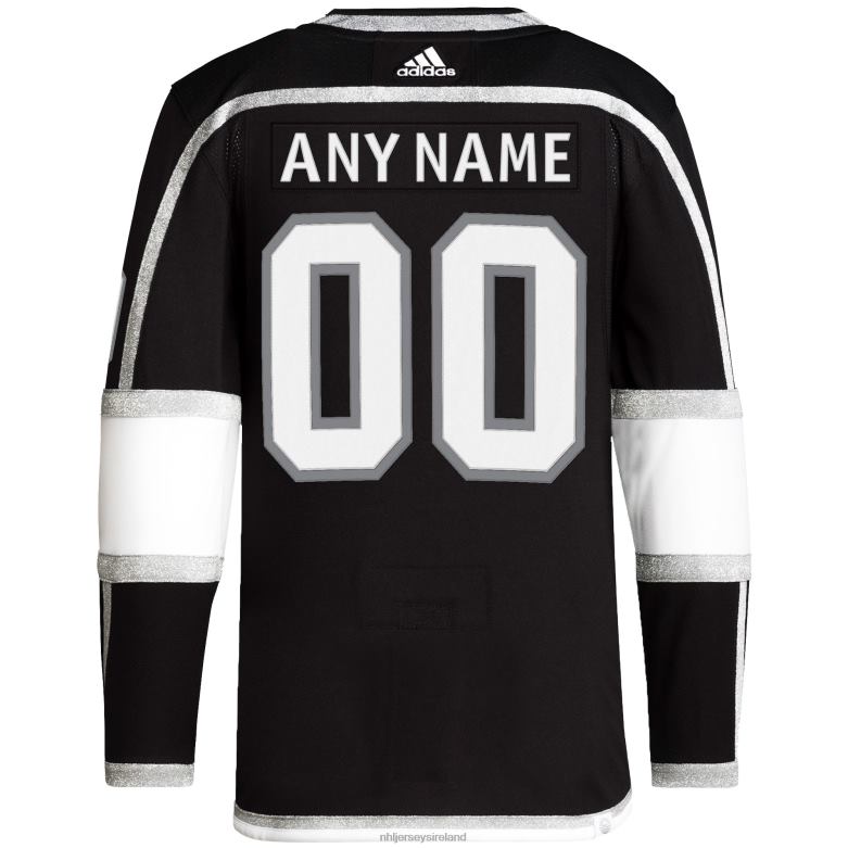 NHL Men Los Angeles Kings Adidas Black Home Primegreen Authentic Pro Custom Jersey D002V2263 Clothing