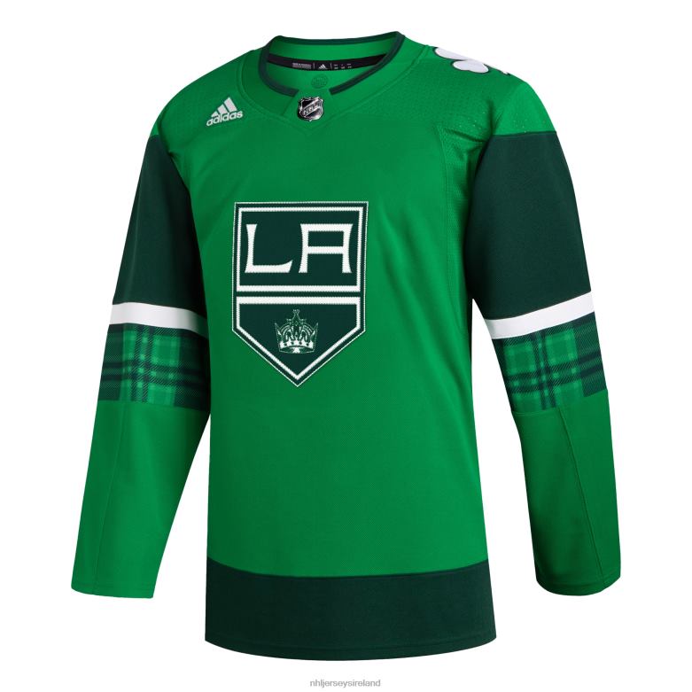 NHL Men Los Angeles Kings Adidas Kelly Green 2023 St Patrick\S Day Primegreen Authentic Jersey D002V400 Clothing