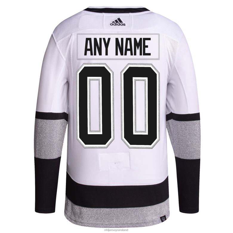 NHL Men Los Angeles Kings Adidas White 2021/22 Alternate Primegreen Authentic Pro Custom Jersey D002V2236 Clothing