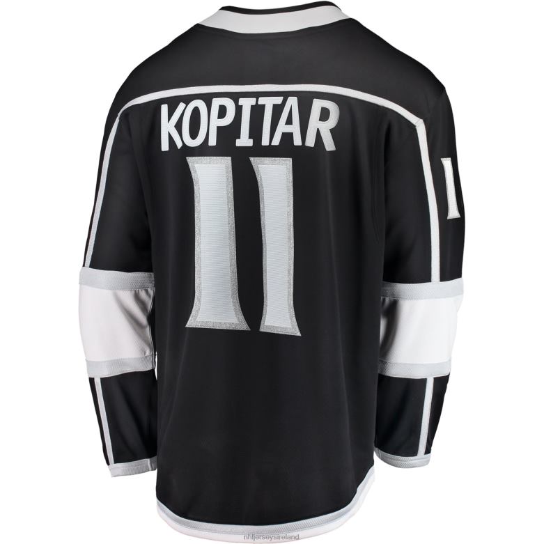 NHL Men Los Angeles Kings Anze Kopitar Fanatics Branded Black Breakaway Player Jersey D002V957 Clothing