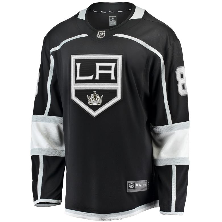 NHL Men Los Angeles Kings Drew Doughty Fanatics Branded Black Home Premier Breakaway Player Jersey D002V72 Clothing