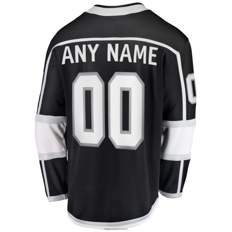 NHL Men Los Angeles Kings Fanatics Branded Black 2020/21 Home Breakaway Custom Jersey D002V124 Clothing