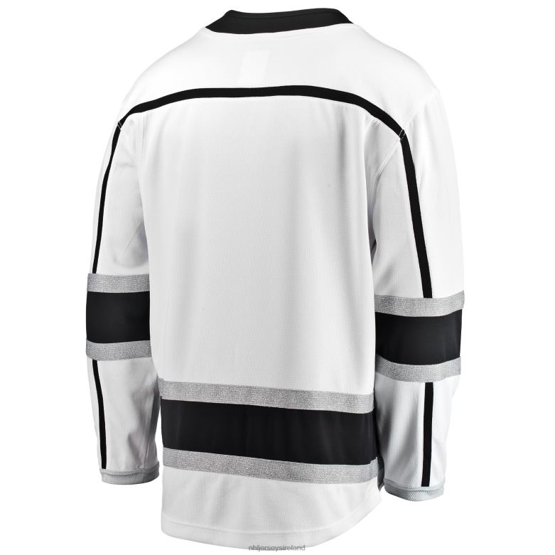NHL Men Los Angeles Kings Fanatics Branded White Breakaway Away Jersey D002V708 Clothing