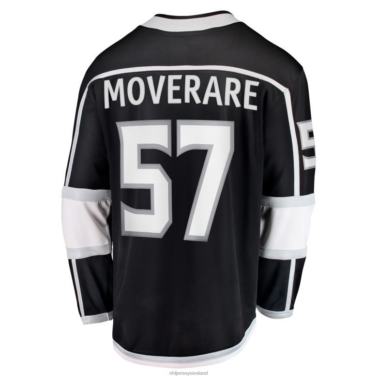 NHL Men Los Angeles Kings Jacob Moverare Fanatics Branded Black Home Breakaway Player Jersey D002V2285 Clothing
