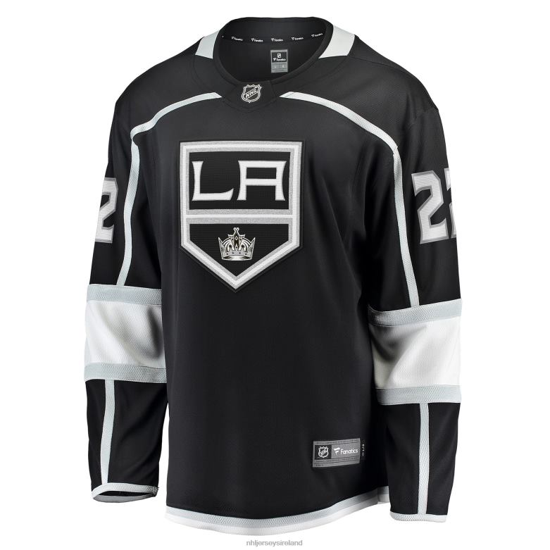 NHL Men Los Angeles Kings Kevin Fiala Fanatics Branded Black Home Breakaway Player Jersey D002V405 Clothing